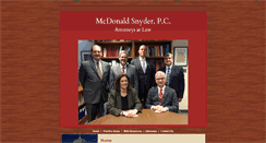 Desktop Screenshot of msl-attorneys.com